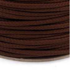 Fashion cord Ø 4mm Friar Brown